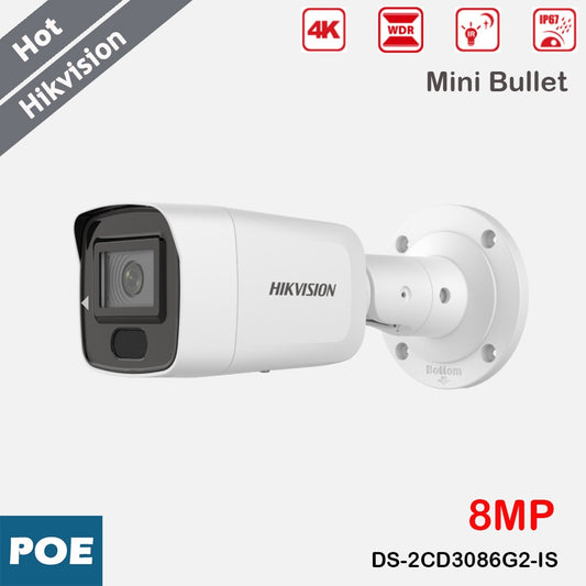 Hikvision 8MP Mini IP Camera 4K AcuSense Excellent Low-light Performance H.265+-0