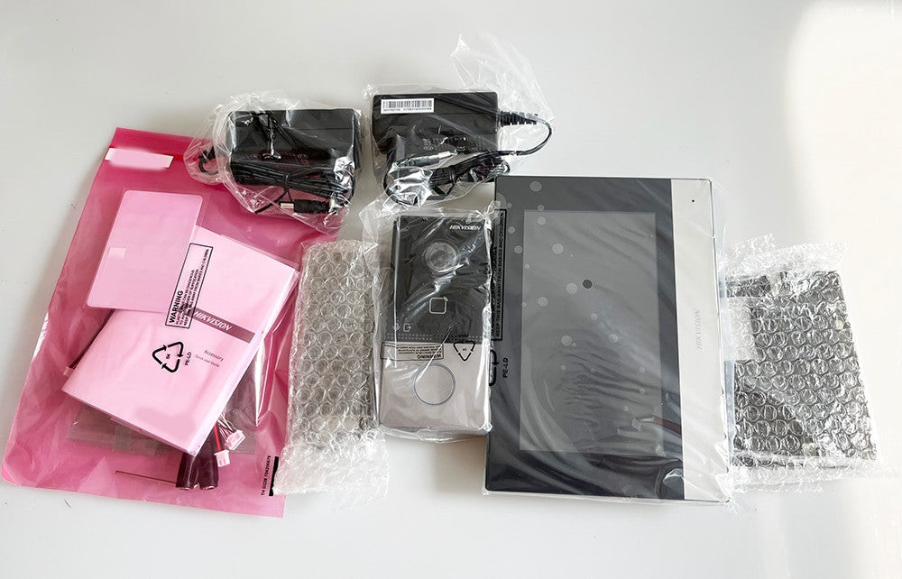 Hikvision IP Video Intercom Kit Indoor Station 7 Inch Touch Screen Support-3